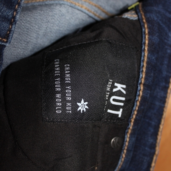 Kut From The Kloth Donna High Rise Fab Ab Ankle Skinny Jeans Dark Wash - Picture 4 of 6